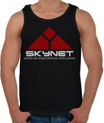 printfashion Terminátor: Skynet - Férfi atléta - Fekete (1933352)