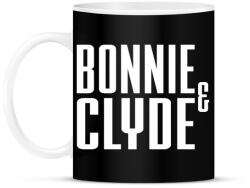 printfashion Bonnie és Clyde - Bögre - Fekete (2194772)