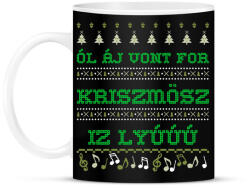 printfashion ALL I WANT FOR CHRISTMAS IS YOU - Bögre - Fekete (9953529)