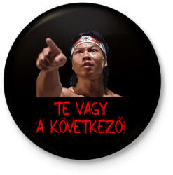 printfashion Bloodsport - Chong Li - Kitűző, hűtőmágnes - Fekete (16751498)