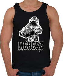 printfashion méhész - Férfi atléta - Fekete (13597358)