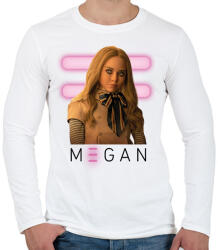 printfashion Megan baba - Férfi hosszú ujjú póló - Fehér (13159878)