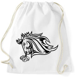 printfashion Horse Face - Sportzsák, Tornazsák - Fehér (2944719)