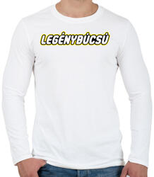 printfashion legenybucsu-lego - Férfi hosszú ujjú póló - Fehér (878757)