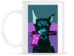 printfashion Pink gun - Bögre - Fehér (16206421)