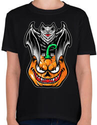 printfashion halloween - Gyerek póló - Fekete (14195424)