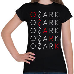 printfashion OZARK - Női póló - Fekete (6386392)