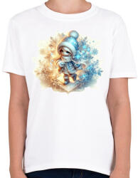 printfashion Téltündér - Gyerek póló - Fehér (15126724)