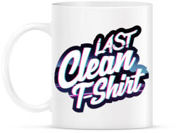 printfashion Last clean t-shirt - Bögre - Fehér (791126)