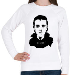 printfashion Stranger Things Eleven - Női pulóver - Fehér (3729529)