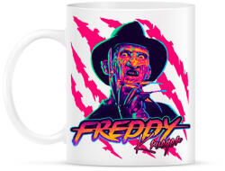 printfashion Freddy Krueger - Bögre - Fehér (1828388)