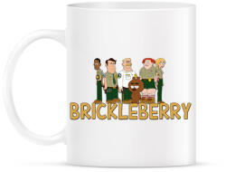 printfashion Brickleberry - Bögre - Fehér (2032615)