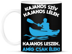 printfashion Kajakos leszek - Bögre - Fekete (15916670)