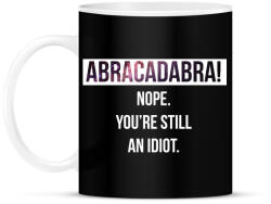 printfashion Abracadabra! (white) - Bögre - Fekete (794743)