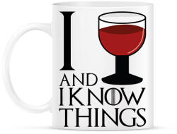 printfashion Wine and things - Bögre - Fehér (2390406)