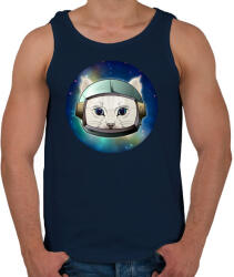 printfashion Barna űrcica - Férfi atléta - Sötétkék (4222524)