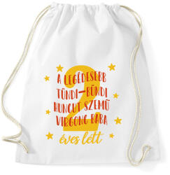 printfashion Virgonc baba - Számmal - Sportzsák, Tornazsák - Fehér (8096346)