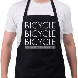 printfashion Bicikli - Kötény - Fekete (4925536)
