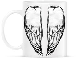 printfashion Angyalszárny (zárt) - Bögre - Fehér (15473132)