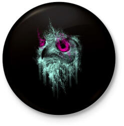 printfashion Józan ész - Kitűző, hűtőmágnes - Fekete (3090728)