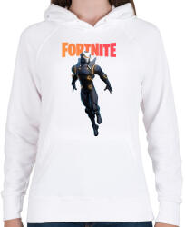 printfashion Omega Fortnite - Női kapucnis pulóver - Fehér (2439590)