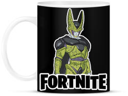 printfashion Cell - fortnite - Bögre - Fekete (15731997)