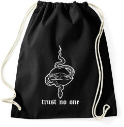 printfashion Trust no one - Sportzsák, Tornazsák - Fekete (16759846)