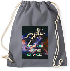 printfashion GIMME MORE SPACE - Sportzsák, Tornazsák - Grafitszürke (15129130)