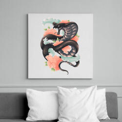 printfashion A kígyó legendája - Vászonkép - Fehér (6624533)