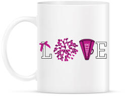printfashion Love cheerleader - Bögre - Fehér (2382384)