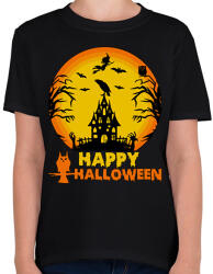 printfashion halloween - Gyerek póló - Fekete (14196131)