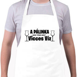 printfashion A pálinka vicces víz - Kötény - Fehér (13710824)