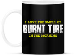 printfashion Burnt Tire - Bögre - Fekete (849413)