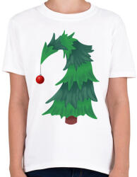 printfashion Grincsfa - Gyerek póló - Fehér (15082123)