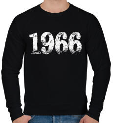 printfashion 1966 - Férfi pulóver - Fekete (6191725)