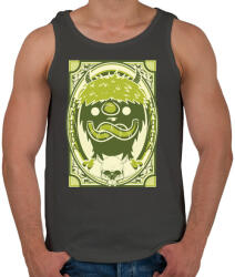 printfashion Viking gnóm - Férfi atléta - Sötétszürke (33503)