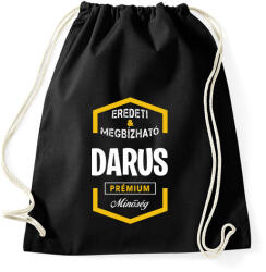 printfashion Darus prémium minőség - Sportzsák, Tornazsák - Fekete (1454457)