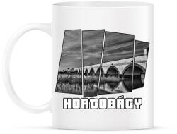 printfashion Hortobágyi 9 lyukú híd (GTA stílus) - Bögre - Fehér (1595729)