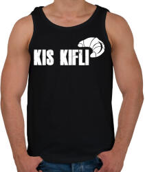 printfashion kis kifli - páros minta - Férfi atléta - Fekete (16811734)