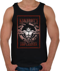 printfashion Dragonball - Férfi atléta - Fekete (821284)