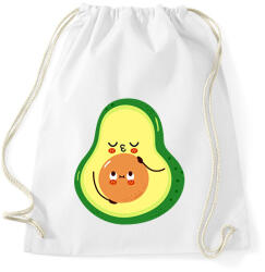 printfashion Avokádó anyuka - Sportzsák, Tornazsák - Fehér (11890887)
