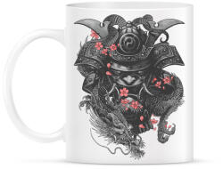 printfashion Samurai - dragon fantasy - Bögre - Fehér (4655891)