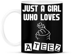 printfashion Ateez - Bögre - Fekete (2328749)