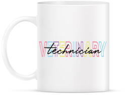 printfashion Veterinary technician - Bögre - Fehér (7222373)