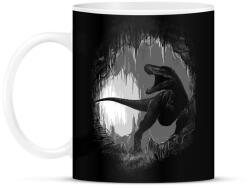 printfashion Ősi barlang - Bögre - Fekete (791511)
