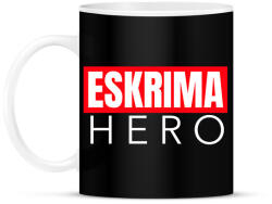 printfashion ESKRIMA HERO - Bögre - Fekete (9437759)