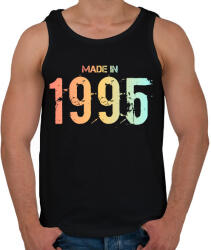 printfashion 1995 - Férfi atléta - Fekete (6229967)