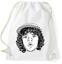 printfashion Stranger Things Dustin - Sportzsák, Tornazsák - Fehér (3729614)