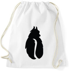 printfashion fekete kávébabcica - Sportzsák, Tornazsák - Fehér (10810629)