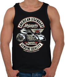 printfashion American motorcycle - Férfi atléta - Fekete (13720582)